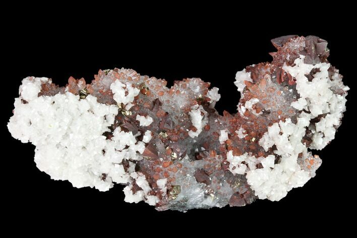 Hematite Quartz, Dolomite, Chalcopyrite and Pyrite Association #170256